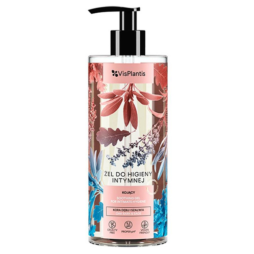 Vis Plantis Herbal Vital Care Żel do higieny intymnej Kora Dębu+Szałwia  300ml