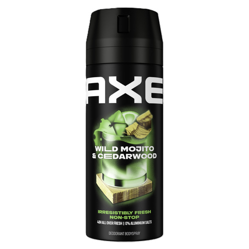 AXE Deo spray Wild Mojito Cedarwood dla mężczyzn 150 ml