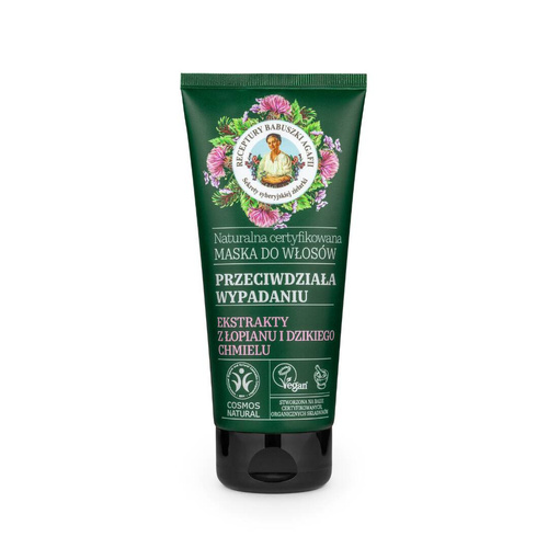 Receptury Babuszki Agafii Naturalna Maska do włosów przeciw wypadaniu 200ml