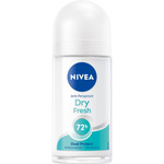 Nivea Dezodorant DRY FRESH 48h roll-on damski 50ml