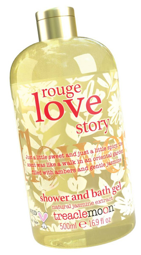 TREACLEMOON Rouge Love Story Żel i płyn do kąpieli 500 ml