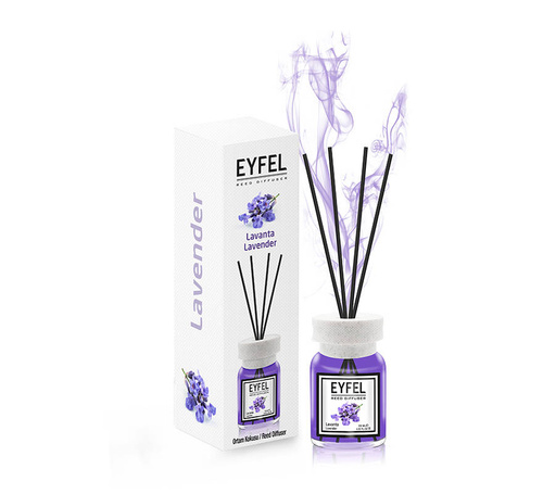 EYFEL Dyfuzor zapachowy z patyczkami - Lawenda 110ml