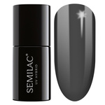 SEMILAC Lakier hybrydowy 108 Metallic Black - 7 ml