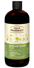 Green Pharmacy Micelarna Woda 3w1 z Zieloną Herbatą i Aloesem 500 ml