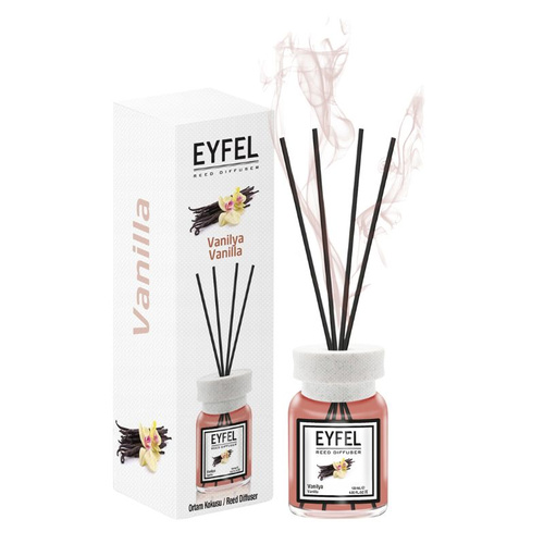 EYFEL Dyfuzor zapachowy z patyczkami - Wanilia 120 ml