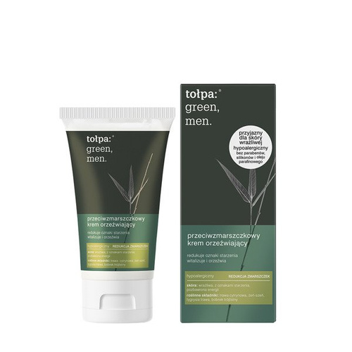 Tołpa green men, stop zmarszczkom. przeciwzmarszczkowy krem łagodzący, 50 ml