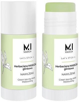 MARION Maseczka w sztyfcie glinkowa herbaciana 25 g