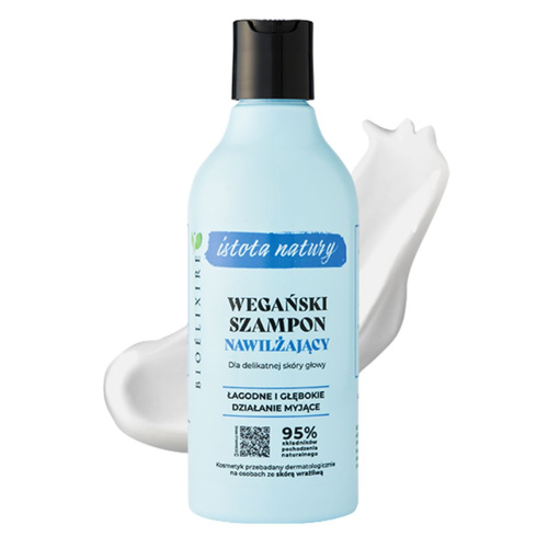 Bioelixire Istota Natury wegański szampon nawilżający 400ml