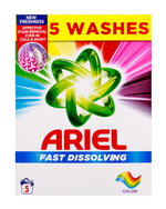 ARIEL Proszek do prania kolorów Fast Dissolving (5 prań, 275 g)