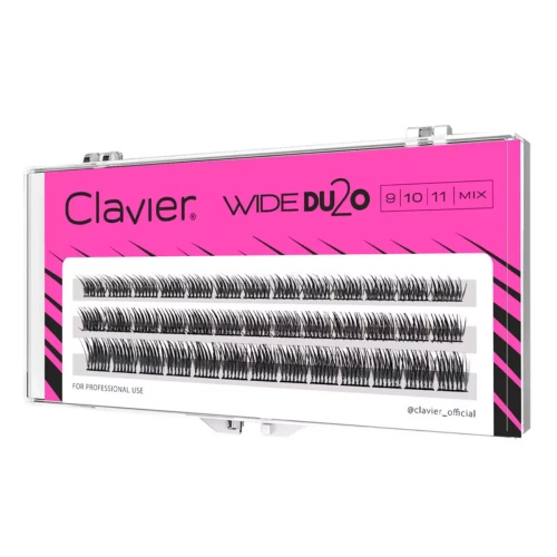 Clavier Wide Du2o mix 9/10/11 mm podwójna objętość 36D skręt C