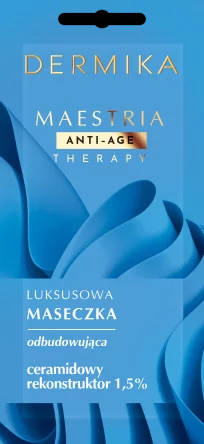 DERMIKA Maestria Anti-Age Therapy Luksusowa Maseczka odbudowująca - ceramidowy rekonstruktor 1.5%  7g
