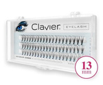 CLAVIER Classic 13 mm jedwabne kępki rzęs 10D