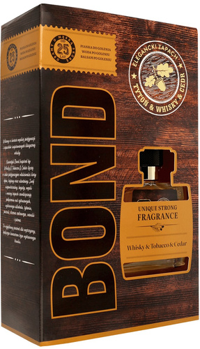 BOND Zestaw prezentowy - Woda po goleniu + Pianka do golenia + Balsam po goleniu