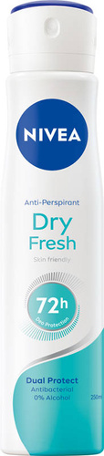 Nivea Dezodorant DRY FRESH spray damski  250ml