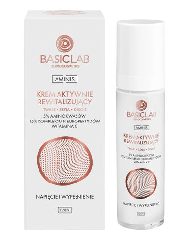 BasicLab krem aktywnie rewitalizujący na dzień 50 ml