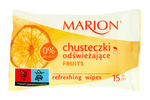 Marion Chusteczki odświeżające Fruitso zapachu owocowym -15szt