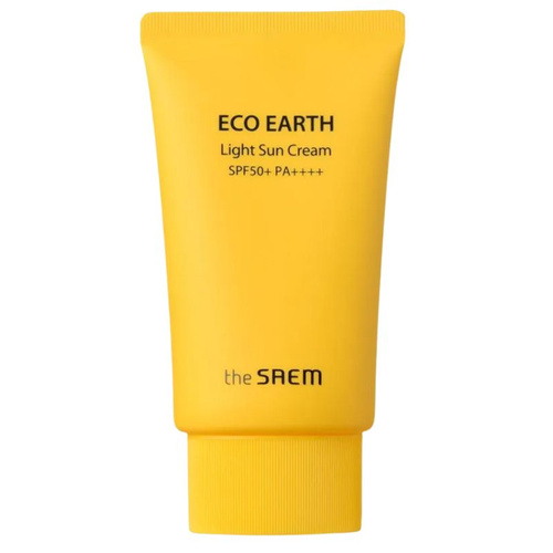 SAEM Eco Earth Lekki Krem przeciwsłoneczny do skóry suchej SPF50+ 50ml