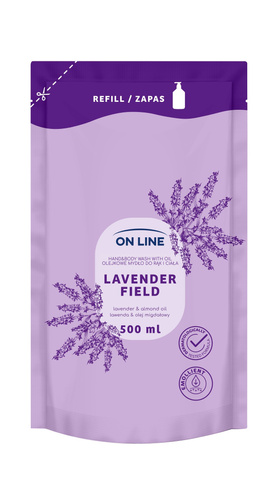 Olejek mydlany Lawenda & Olej Migdałowy 500 ml