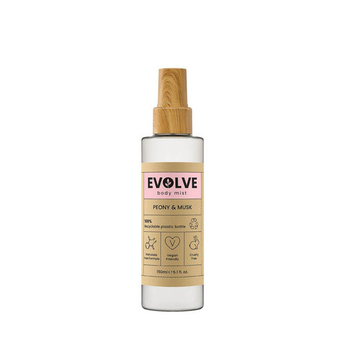 Evolve Peony Musk Perfumowana mgiełka do ciała 150 ml