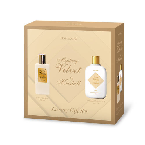 JEAN MARC Zestaw prezentowy damski Mystery Velvet (Woda perfumowana 100ml + Perfumowany żel pod prysznic 250m)