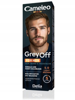 Delia Cosmetics Cameleo Men Krem koloryzujący do włosów,brody i wąsów nr 5.0 Light Brown 15mlx2