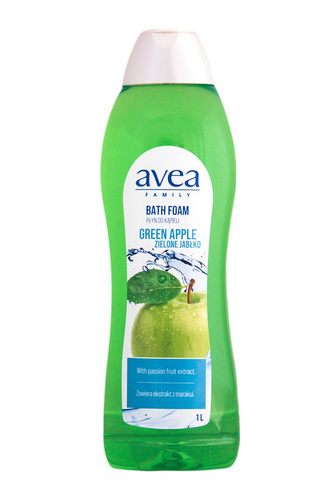 INTERS AVEA PŁYN D/ KĄPIELI 1L ZIELONE JABŁKO