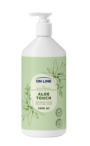 Aloe Touch 2w1 Płyn do Kąpieli i Żel pod Prysznic 1000 ml