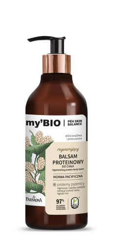 FARMONA my`Bio Regenerujący Balsam proteinowy do ciała Morwa Pacyficzna 400ml