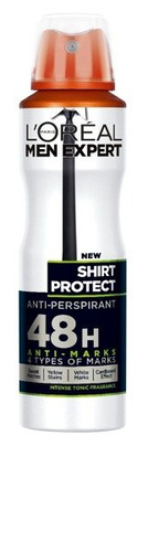 Loreal Men Expert Dezodorant spray Shirt Protect  150ml
