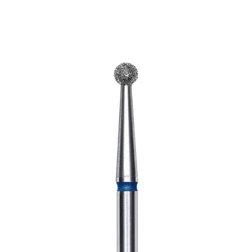 Staleks Frez diamentowy kulka do skórek paznokci 2,5mm FA01B025 niebieski