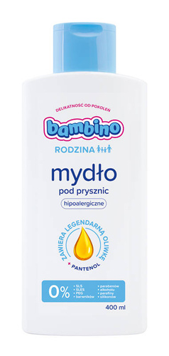 Bambino Rodzina Mydło pod prysznic hipoalergiczne  400ml
