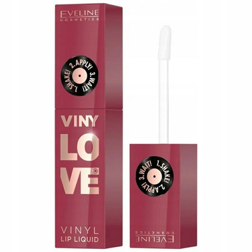 Eveline VinyLove Długotrwała pomadka płynna z efektem winylowym 9 Hotty 4 ml