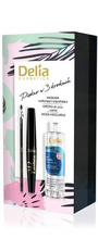 DELIA Zestaw Makeup 2: Woda micelarna + Mascara + Kredka