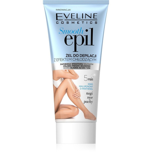 Eveline Smooth Epil Krem-żel do depilacji z efektem chłodzącym - nogi,ręce,pachy 175ml