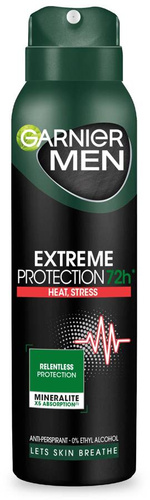Garnier Men Dezodorant spray Extreme Protection 72h - Heat,Stress  150ml