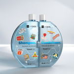 HISKIN Puzzle Hair Szampon i Odżywka do Włosów 2x90 ml