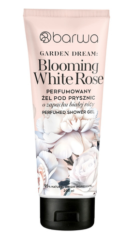 BARWA Garden Dream Perfumowany żel pod prysznic Biała Róża 200 ml