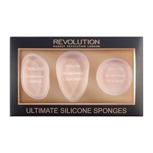 Revolution Ultimate Silicone Sponges Set Gąbki silikonowe 3 szt.
