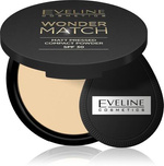 EVELINE Wonder Match Matujący Puder prasowany SPF30 nr 02 8 g