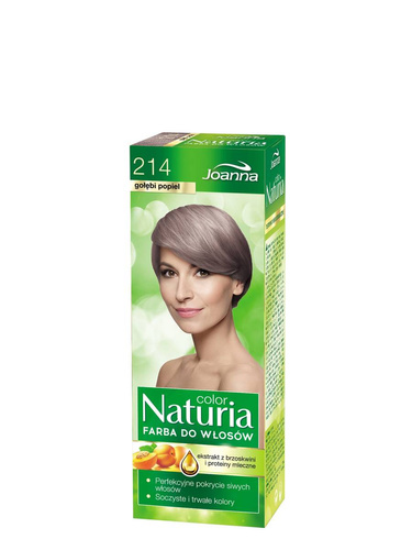 Joanna Naturia Color Farba do włosów nr 214-gołębi popiel  150g