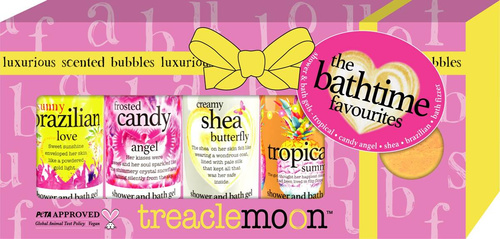 Treaclemoon Zestaw prezentowy Bathtime Favourites (Żel pod prysznic 4 szt. + Kula do kąpieli .) 1 op. - 5 szt.