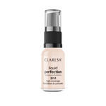 CLARESA Korektor i Podkład kryjący w płynie 2in1 Liquid Perfection nr 101 Light 18g