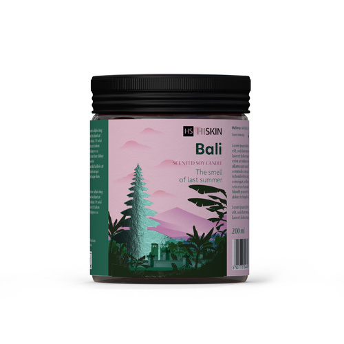 Hiskin Home Bali - Świeca sojowa 200 ml