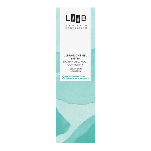 AA LAAB Żel normalizująco-ochronny SPF 50 Ultra-Light 40 ml