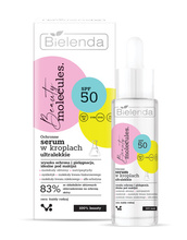 Bielenda Beauty Molecules.Ochronne Ultralekkie Serum w kroplach SPF50 - do każdego rodzaju cery 30ml