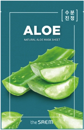 The SAEM Natural Mask Sheet Maska na tkaninie Aloe  21ml