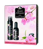 TESORI d`Oriente Zestaw prezentowy Imperial Orchid (Woda perfumowana 100 ml+ Dezodorant w sprayu 150 ml)