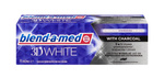 BLEND-A-MED 3D White Pasta wybielająca z węglem aktywnym 75 ml