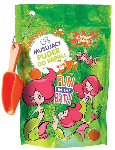 CHLAPU CHLAP Puder do kąpieli  - Oranżada 150g