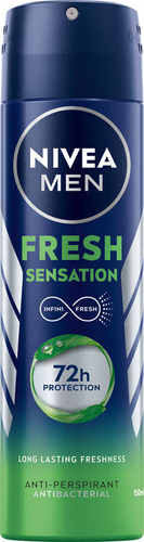 NIVEA Men Dezodorant męski w sprayu FRESH SENSATION 150ml